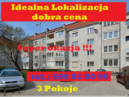 Bez posrednikow Tanie mieszkanie 3 pokojowe na Krzykach