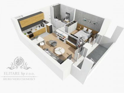 Mieszkanie 42,78m2 w Nowej inwestycji blisko Dworca Głównego