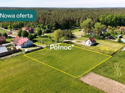 Regiel, duża działka budowlana w spokojnej okolicy