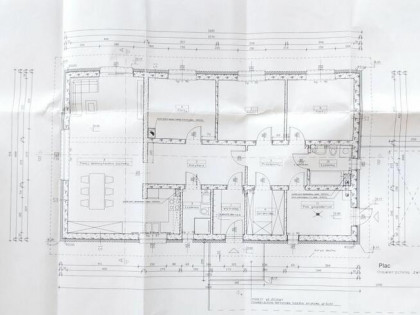 Nowy dom parterowy 115 m2 w spokojnym miejscu.
