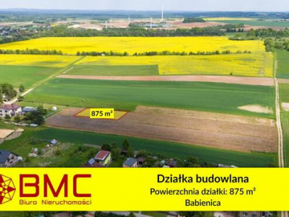 Działka budowlana Babienica gm. Woźniki, Wolności