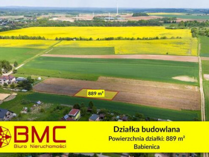 Działka budowlana Babienica gm. Woźniki, Wolności