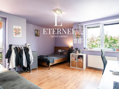 2 osobne pokoje + taras 15m i balkon. Pet friendly