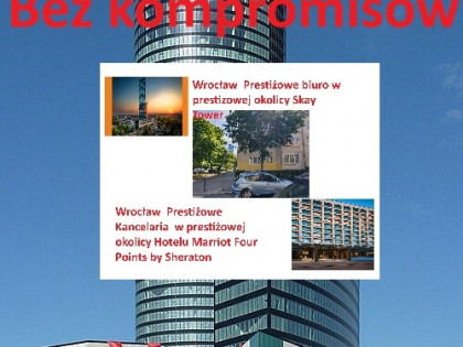 Wrocław lokal kancelaria Notarialna Prawna Adwokacka okolice Hotelu Marriott Four Points by Sheraton 65 m2 3 pokoje kuchnia łazienka