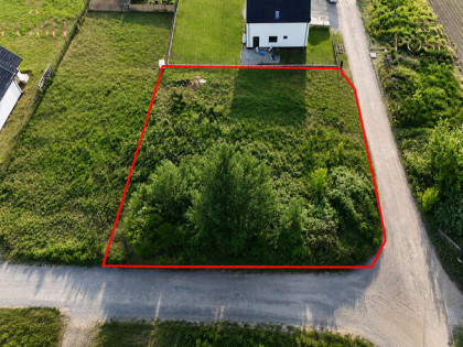 Kębłowice | działka pod dom | narożna  | 1161 m²|
