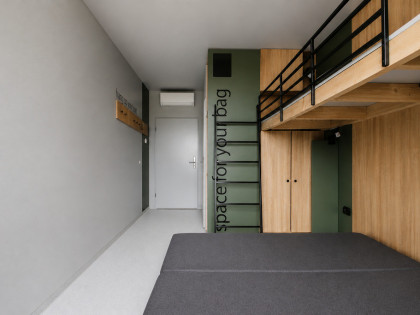 Działający hostel, kwatery pracownicze k. Jasionki