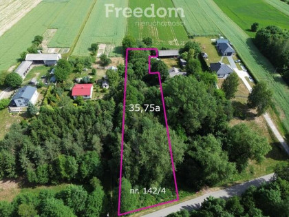 Duża działka budowlana z MPZP | 20 km od Lublina