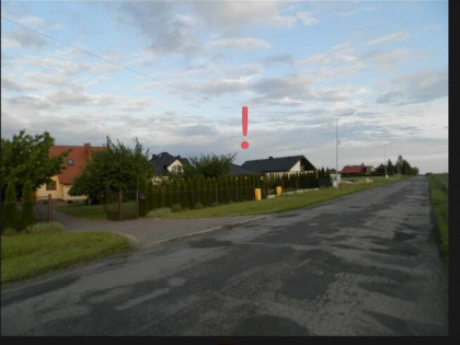 działka budowlana 1000m2 w Łęcznej, osiedle Kol. Trębaczów