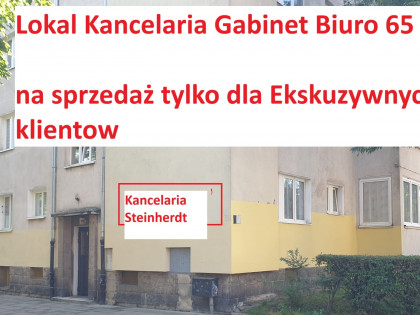 Gajowice Krucza Wrocław Krzyki 65 m2 biuro lokal 4 pokoje na sprzedaż Krucza 78 okolice Hotel Marriott four Point by Sheraton i Skay Towar