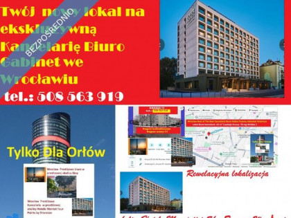 Wrocław Steinhard Inter-Conti Group sprzeda Kancelarie 65 m2 4 pokoje okolica Hotelu Marriott Four P