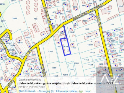 Działka Ustronie Morskie ul. Bolesława Chrobrego