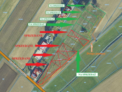 Sprzedaż działka budowlana 16,88 ar Dobrzeń Wielki