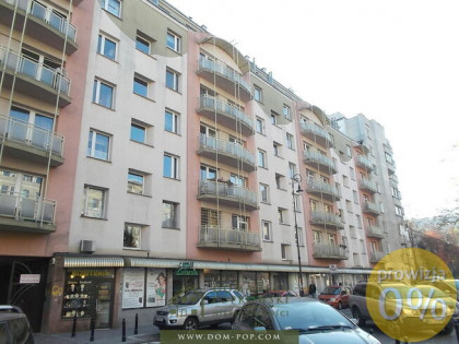 Hoża - mieszkanie 53 m2, klimatyzacja, 2 balkony.