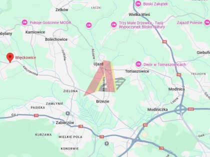 Działka Więckowice ul. Ogrodowa