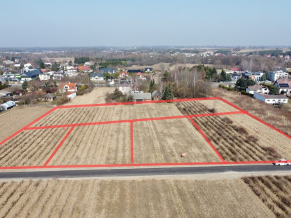 Działka 22 MN 1072 m2 w Końskowoli gm. Puławy.