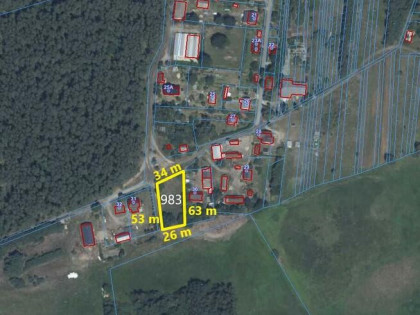 Działka siedliskowa Czuchów-Pieńki gm. Platerów