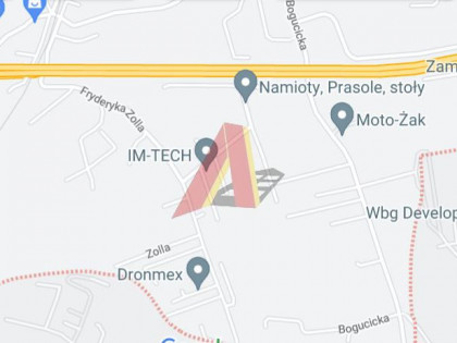 Działka Kraków Podgórze, Bieżanów ul. Zolla