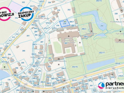 Działka Gdańsk Oliwa ul. Cystersów