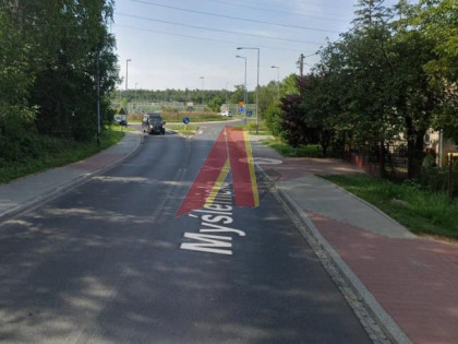Działka Kraków Podgórze, Swoszowice ul. Myślenicka