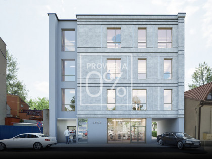 Centrum - działka z projektem budynku usługowego