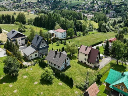 Dom w stanie surowym zamkniętym w Rabce
