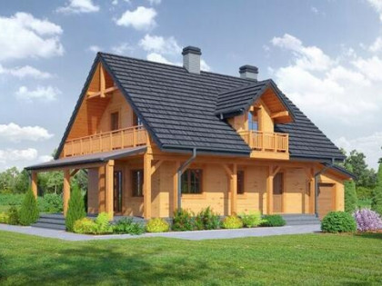 Działka inwestycyjna Bieszczady – pozwolenie + rozpoczęta bu