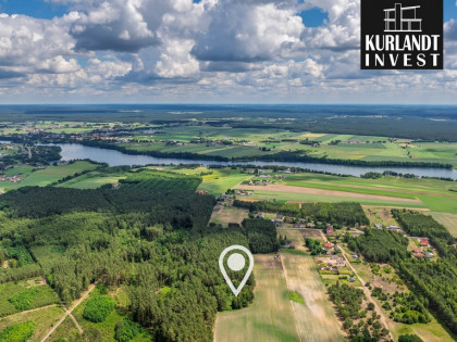 Działka 1,06 ha WZ jezioro Bory Tucholskie