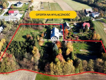 Działka inwestycyjna Maciejowice gm. Kocmyrzów-Luborzyca