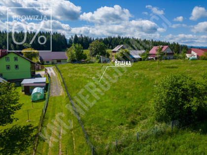 Działka budowlana Kurów (gm. Stryszawa) - 1700 m2