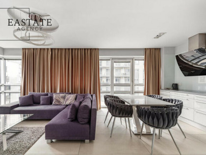 Apartament z panoramą centrum Warszawy