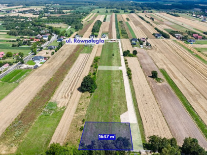 Działka Mokrzesz ul. Równoległa