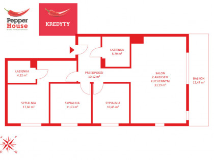 Mieszkanie Gdańsk Brzeźno rynek pierwotny ul. Bogumiła Kobieli Gdańsk