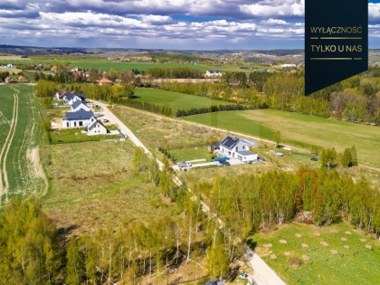 Działka przy lesie Bielkówko MPZP Media 1501m2