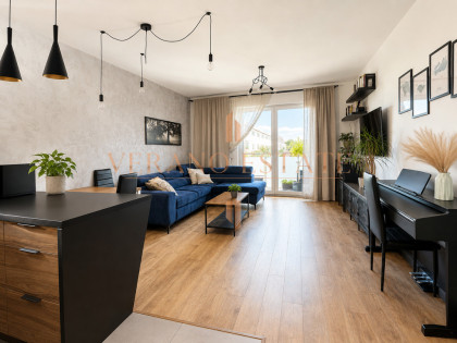 Stylowe 56,8 m² | 2 balkony | osiedle zamknięte