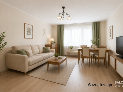 Centrum Szczecina | 2 pokoje | 45,27 m² | parter