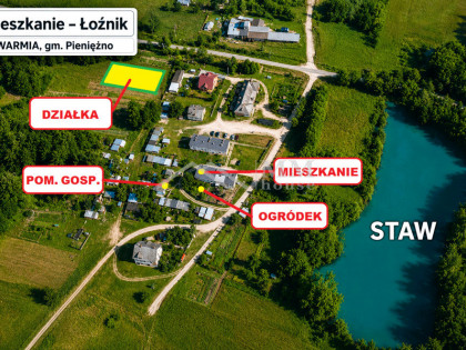 Mieszkanie, k. Pieniężna, ogródek, działka