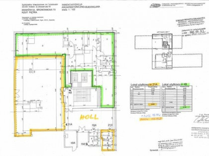 Lokal Użytkowy Bronowicka 73 I piętro 152,5 m2