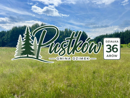 Działka budowlana Pustków gm. Ozimek, Rumiankowa
