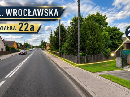 Działka budowlana Opole, Wrocławska