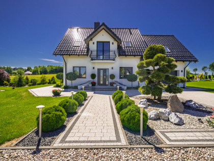 Zjawiskowy dom w Kielnie | 3200 m² zieleni