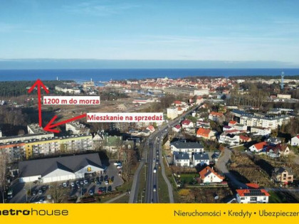 I PIĘTRO  1200 m DO MORZA  2 POKOJE  BALKON