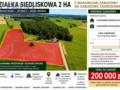 Działka Kłecko ul.  
