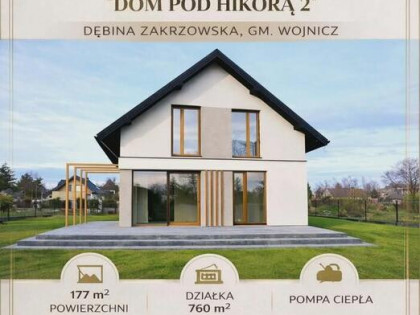 Nowoczesny dom rodzinny dom pod hikorą 2 wojnicz