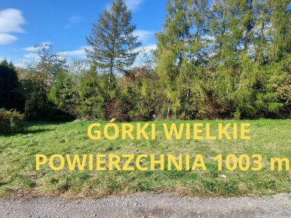 Działka Górki Wielkie ul. Kręta