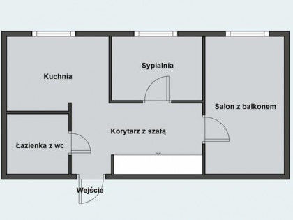 2 pokoje do wejścia na parterze!
