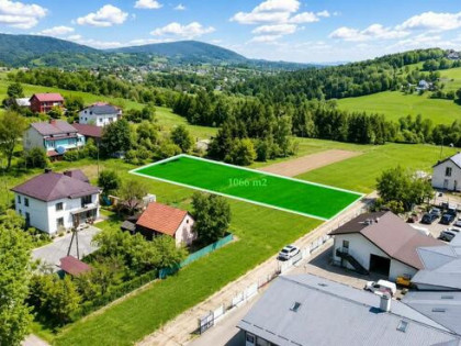 Na sprzedaż działka budowlana 1066 m2 - Mszalnica