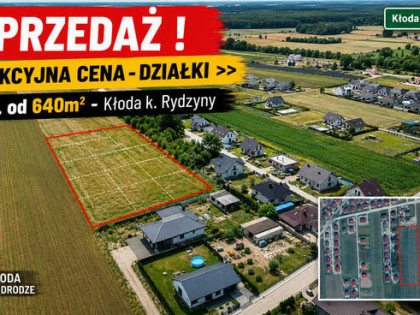 atrakcyjna cena - działki w KŁODZIE k. Rydzyny