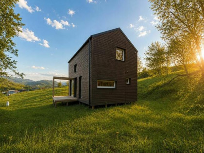 Nowoczesny dom z widokiem | Limanowa | 56 m2 + taras | 12 ar