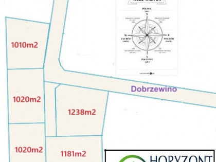Dobrzewino - kompleks działek
