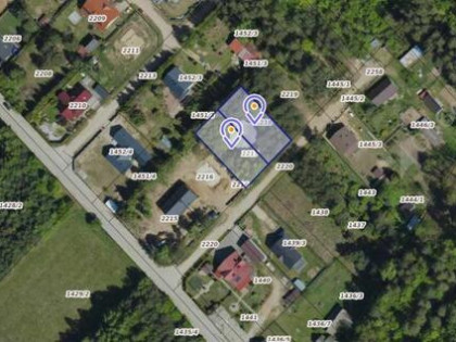 Działka budowlana 722 m²/1 444 m² Czarna Białostocka Buksztel